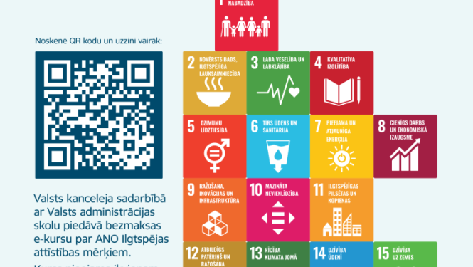 17 ilgtspējīgas attīstības mērķi