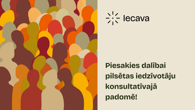 Piesakies dalībai Iecavas pilsētas iedzīvotāju padomē