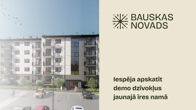 Iespēja apskatīt dzīvokļus Ceriņu ielā 8