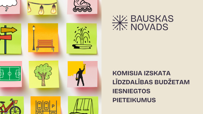 Izskata līdzdalības budžeta pieteikumus