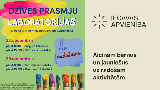 Dzīves prasmju laboratorija RADOŠUMS