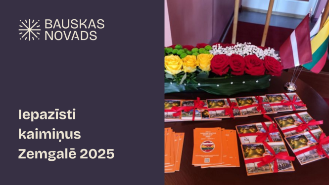 Iepazīsti kaimiņus Zemgalē 2025