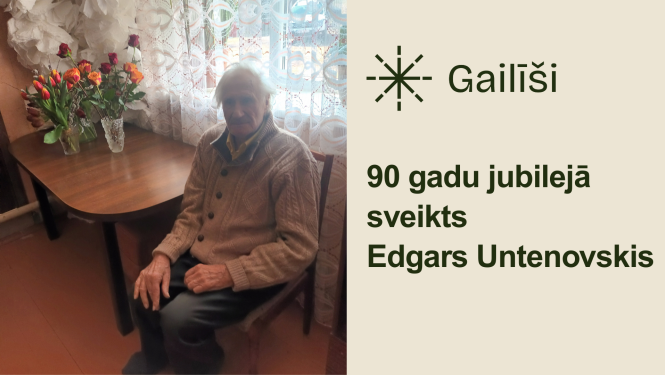 Nozīmīgā dzīves jubilejā sveikts Edgars Untenovskis
