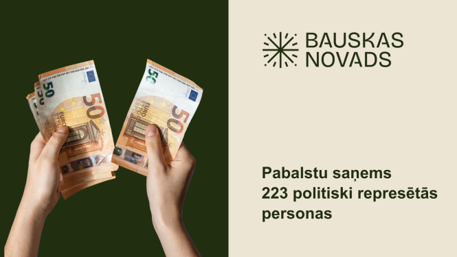 Politiski represētās personas saņems svētku pabalstu