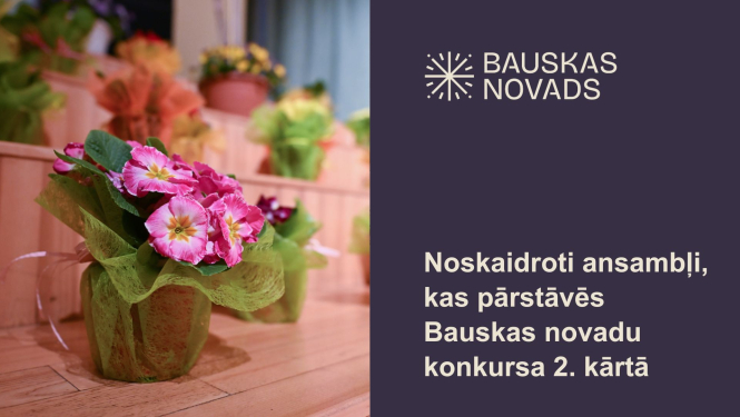 Iecavā aizvadīta Bauskas novada vokālo ansambļu skate