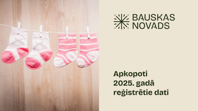 Bauskas novada Dzimtsarakstu nodaļas 2025. gada statistika 