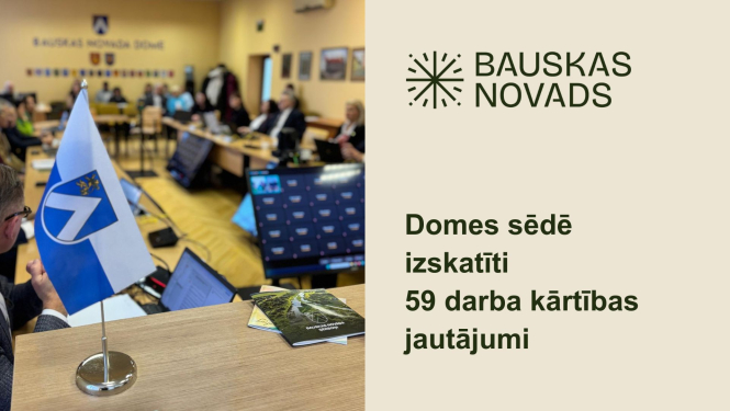 Notikusi 29. janvāra domes sēde