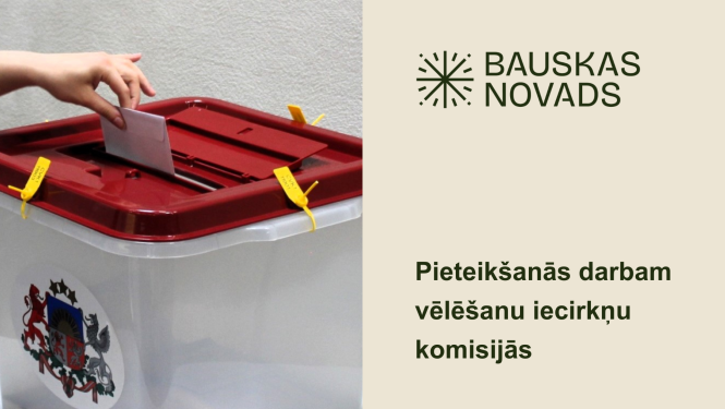 Pieteikšanās darbam vēlēšanu iecirkņu komisijās