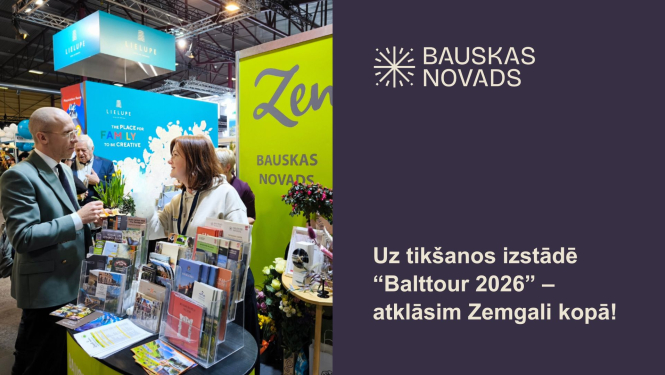 Atklāj Bauskas novadu BALTTOUR 2026 izstādē