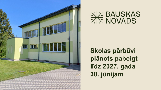 Noslēgts līgums par Mežotnes pamatskolas pārbūvi