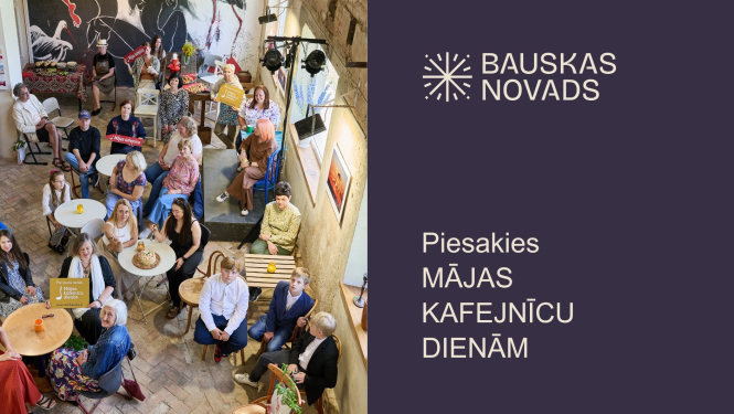 Piesakies Mājas kafejnīcu dienām