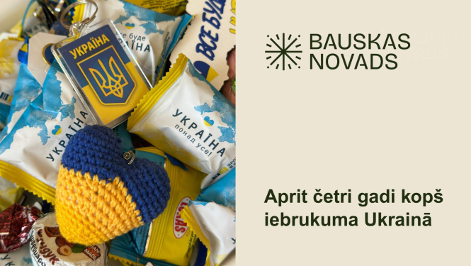 Četrus gadus kopā ar Ukrainu: atbalsts, kas stiprina cerību