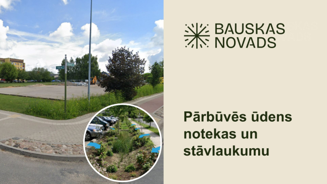 Izsludināti iepirkumi lietusūdens apsaimniekošanas uzlabošanai