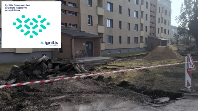 Vallē uzsākts Liepu ielas iekšpagalmu atjaunošanas projekts