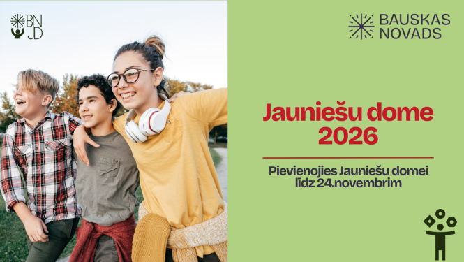 Piesakies Jauniešu domei 2026