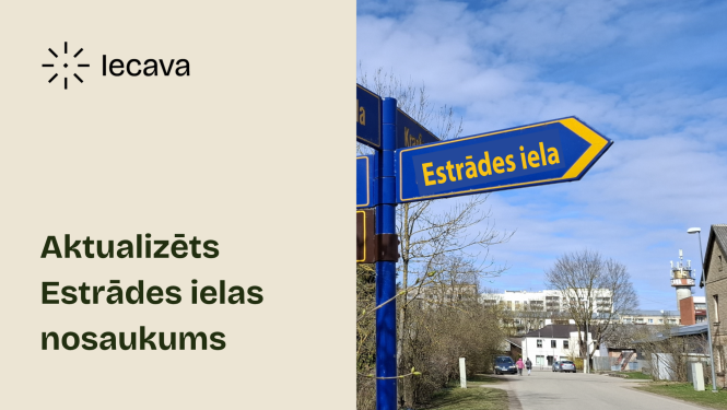 Aktualizēts Estrādes ielas nosaukums