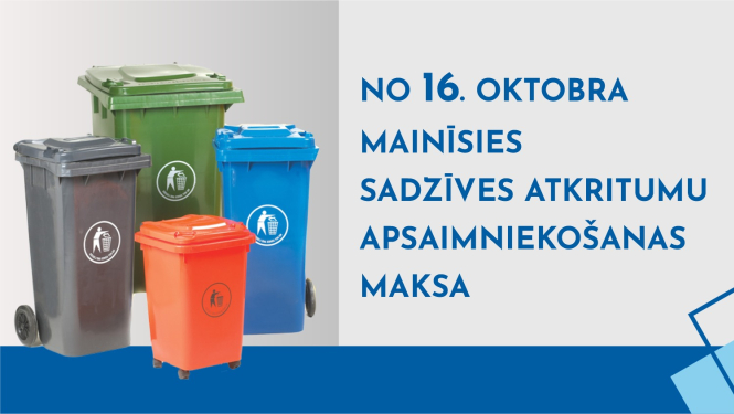 mainīsies maksa par atkritumiem