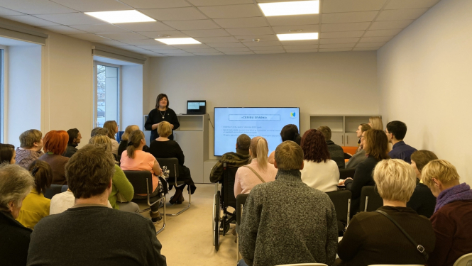 Atvērto durvju diena grupu dzīvokļu mājā