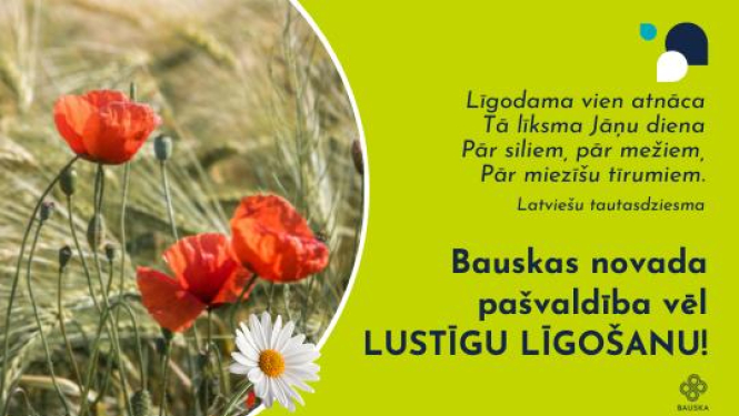 Gaišus un priecīgus Līgo svētkus!