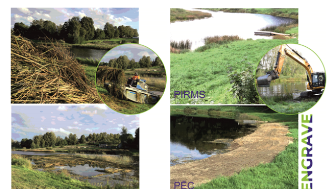 Turpinās Mēmeles un Mūsas upes gultnes tīrīšanas praktiskās aktivitātes