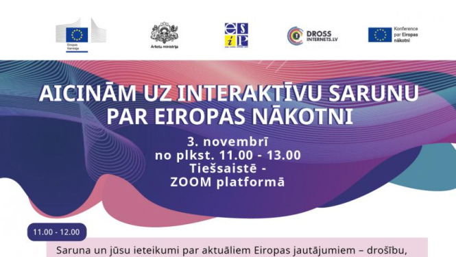 Interaktīva saruna par Eiropas nākotni