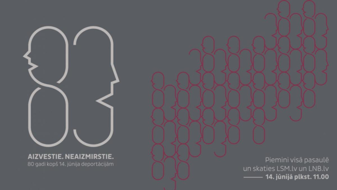 Pieminot Latvijas iedzīvotāju pirmās masu deportācijas 80. gadadienu, vienlaikus visā valstī notiks 1941. gadā izsūtīto iedzīvotāju vārdu lasījumi