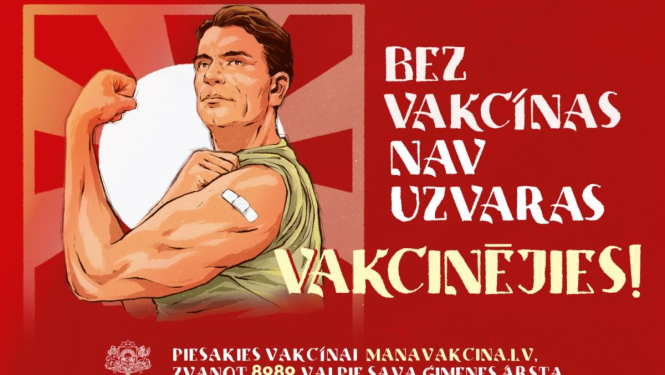 Bez vakcīnas nav uzvaras! Veselības ministrija uzsāk vakcinācijas aptveri veicinošu reklāmas kampaņu