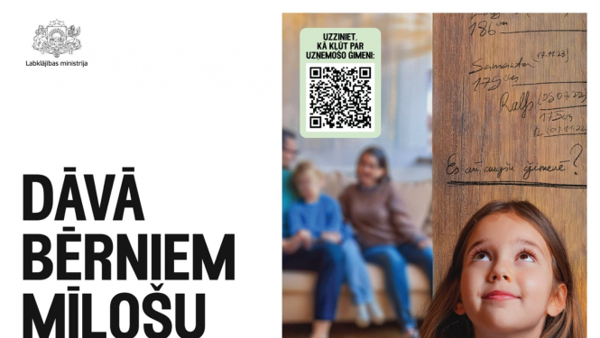 Dāvā mīlošu ģimeni