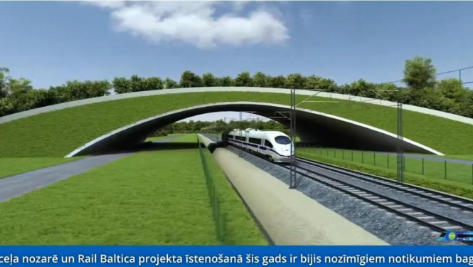 Atskaties uz paveikto projektā "Rail Baltica" 2021.gadā