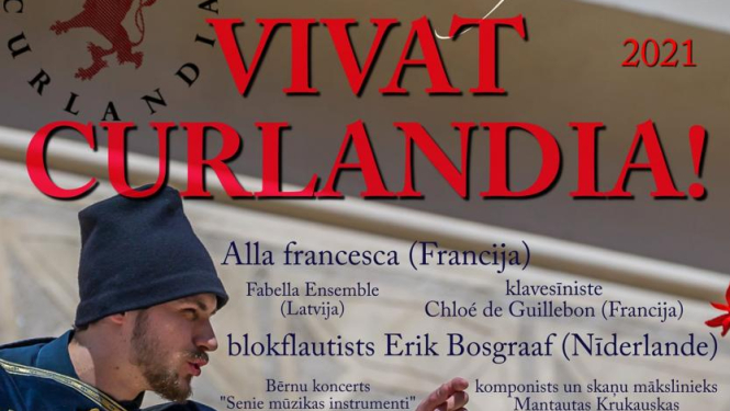 Senās mūzikas un mākslas festivāls “Vivat Curlandia jau šonedēļ