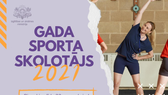 Aicina pieteikties pretendentus balvai „Gada sporta pedagogs 2021”
