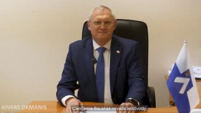 Bauskas novada domes priekšsēdētāja Aivara Okmaņa uzruna gadumijā