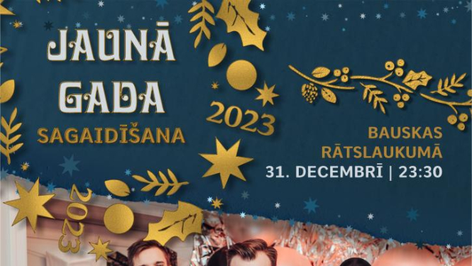 Jauno gadu baušķenieki aicināti kopīgi sagaidīt Bauskas Rātslaukumā