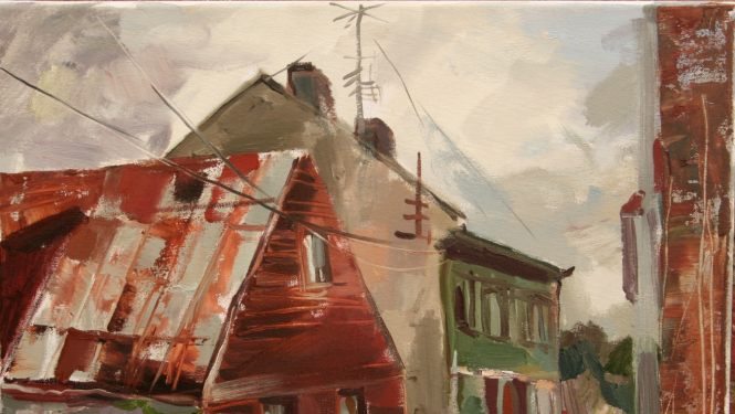 Ērika Kumerova. Upes iela Bauskā