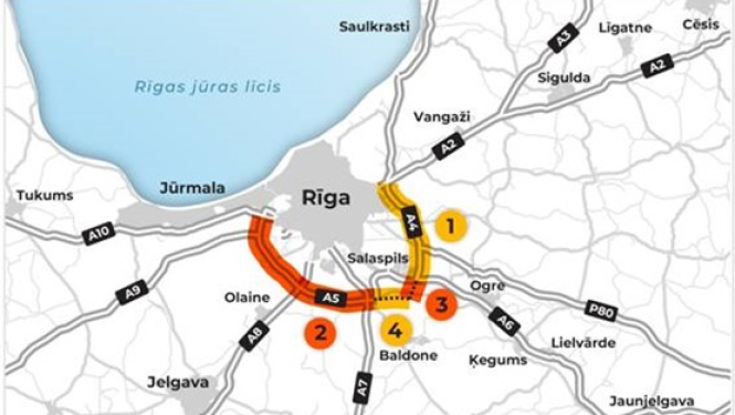 Lazdovskis: Plānojam, ka, sākot ar 2025. gadu, Pierīgā būs jārēķinās ar intensīviem ceļu būvdarbiem dažu gadu garumā