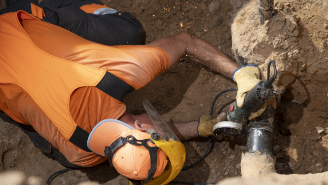 Dabasgāzes sistēmu remontdarbi