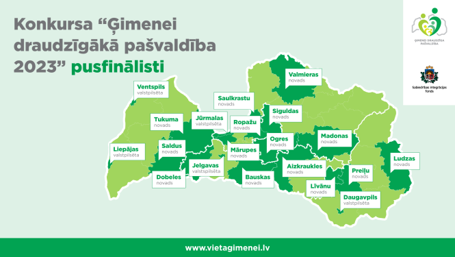 ģimenei draudzīga pašvaldība finālisti
