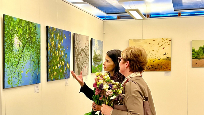 Izstādes atklāšana 12.martā