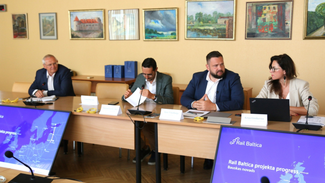 Satiksmes ministra vizīte Bauskas novadā