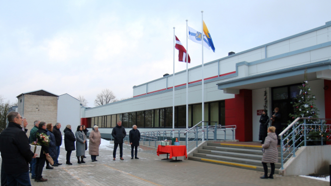 Sporta skola Dartija atklāšana