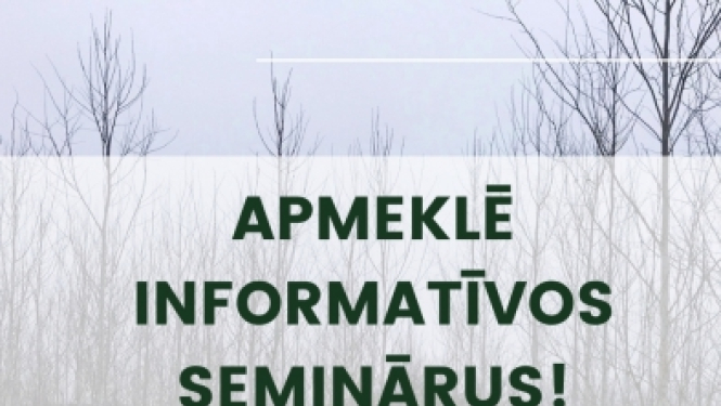 Semināri par atbalstu mežsaimniecībā