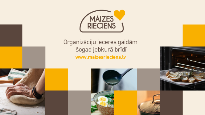 labdarības virtuves maizes rieciens