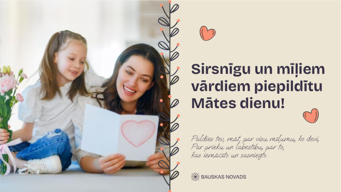 Sveiciens Mātes dienā