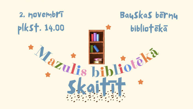 Mazulis bibliotēkā