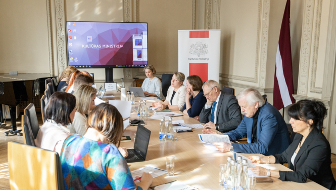 Mežotnes pils darba grupas pirmā sanāksme