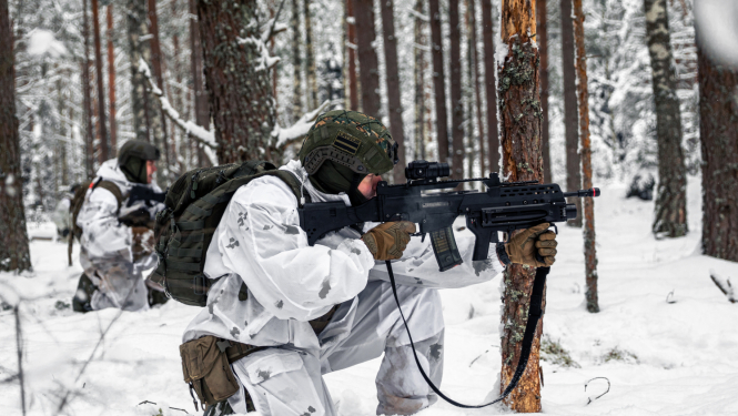 Militārās mācības Dzelzāmurā 4.-6. martā