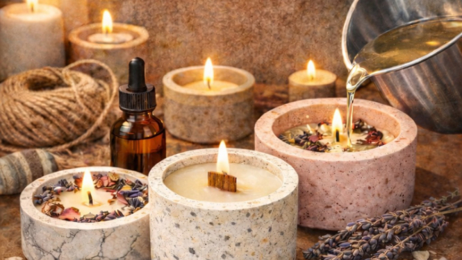 Sveču liešanas darbnīca