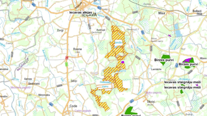 Vēja parka Iecava izbūves iecere