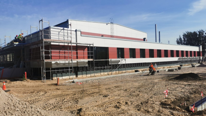 Sporta skolas Dartija pārbūve