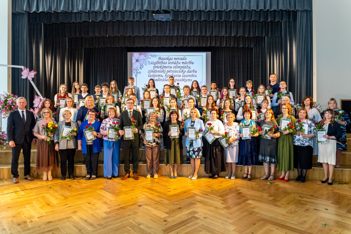 Bauskas novada mācību priekšmetu olimpiāžu uzvarētāji
